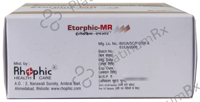 Etorphic MR Tablet 10s