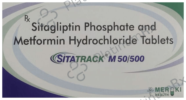 Sitatrack M 50/500 Tablet