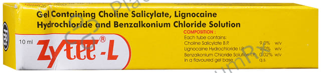 Zytee L Dental Gel 10ml