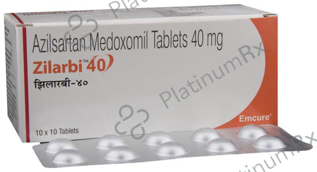 Zilarbi 40mg Tablet 10s