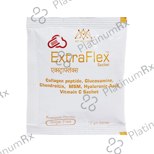 Extra Flex Sachet Pineapple Sugar Free 12.5gm