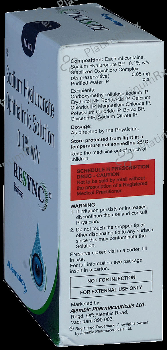 Resync 0.1% Eye Drop 10ml