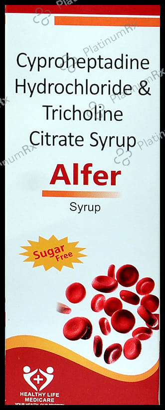 Alfer Syrup Sugar Free 200ml