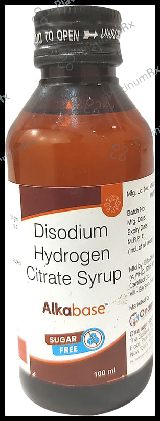 Alkabase Syrup Sugar Free 100ml