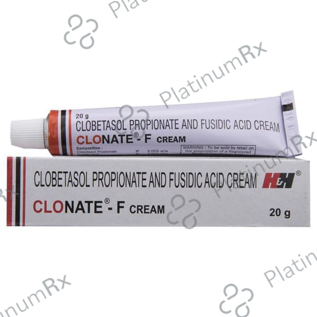 Clonate F 0.05/2% Cream 10gm