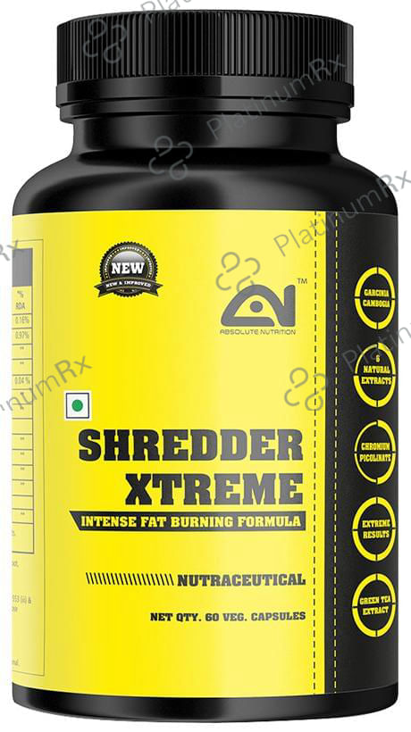 Absolute Nutrition Shredder Xtreme Veg Capsule