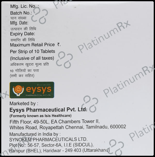 Welten M 500mg/20mg Tablet