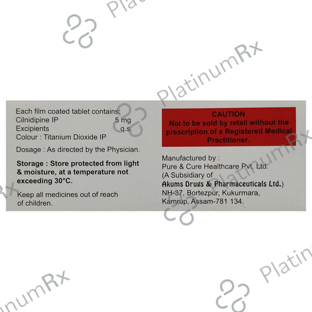 Cilnicaid 5 Tablet