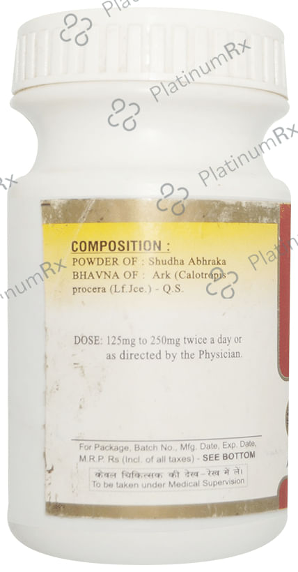 SDH Naturals Abharak Bhasma