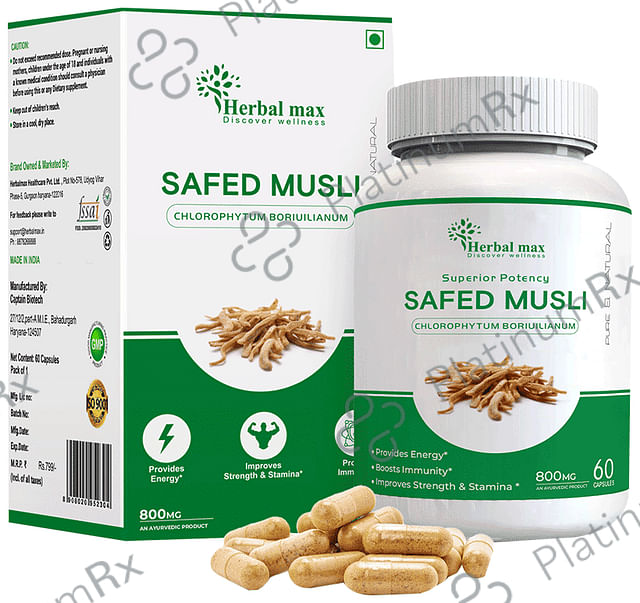 Herbal Max Safed Musli Capsule