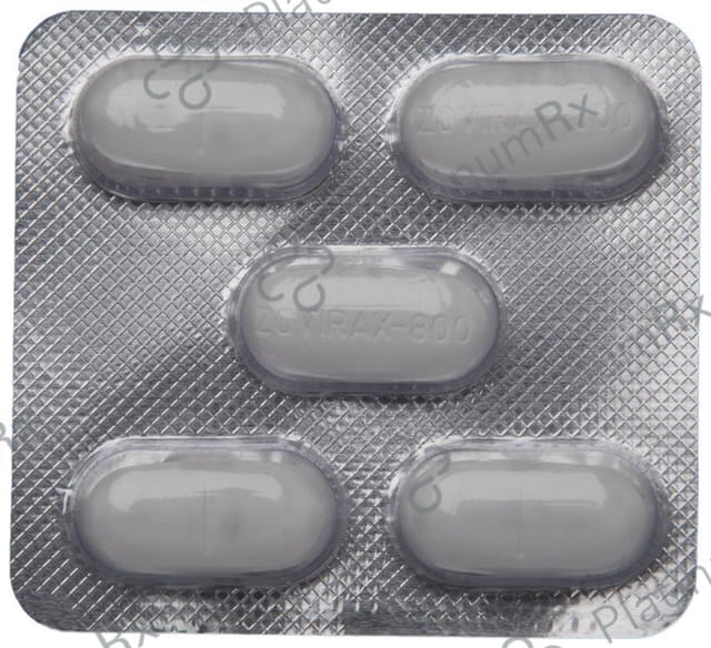 Zovirax 800mg Tablet 5s