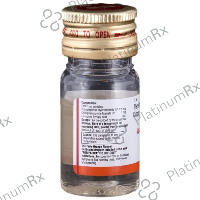 Ascoril Flu 1/2.5mg Oral Drops 15ml