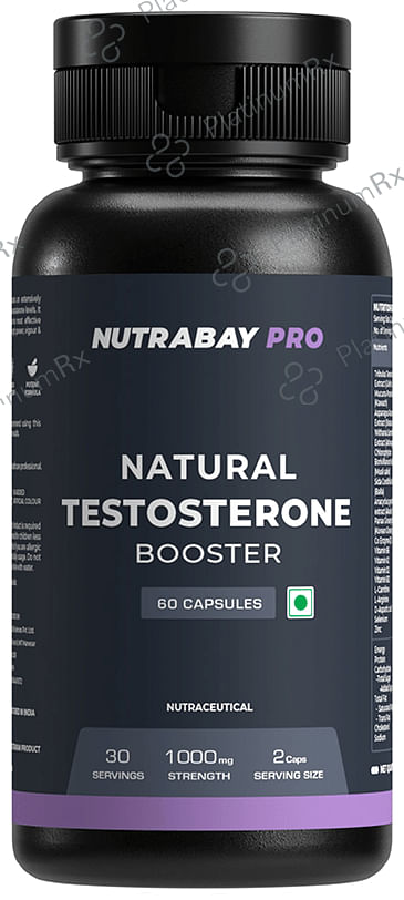 Nutrabay Pro Natural Testosterone Booster Capsule