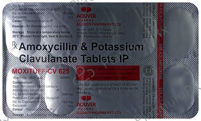 Moxituff-CV 625 Tablet