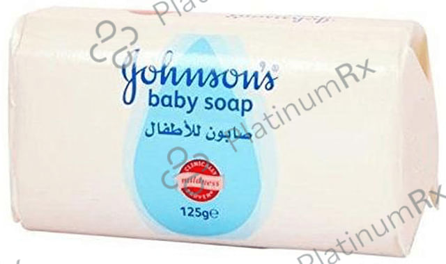Johnson's Baby Soap with Naturally Derived Glycerin Mild Soap 125gm