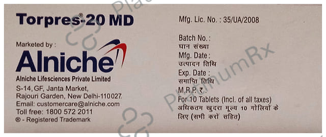Torpres 10 MD Tablet