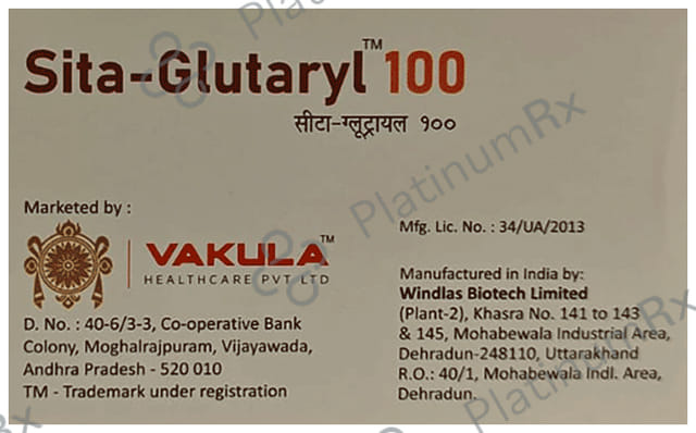Sita-Glutaryl 100 Tablet