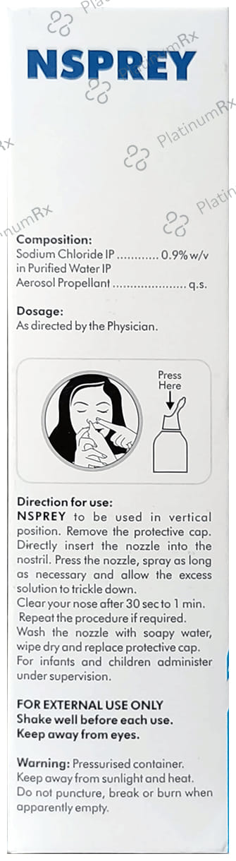 Nsprey 0.9% Nasal Spray 100ml