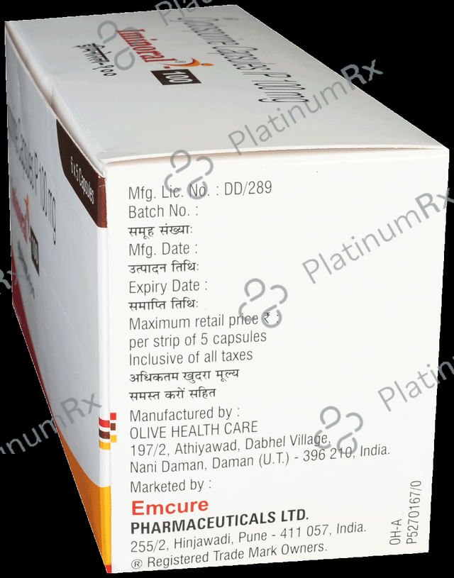 Iminoral 100mg Capsule 5s