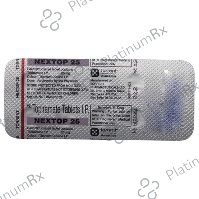 Nextop 25mg Tablet 10s