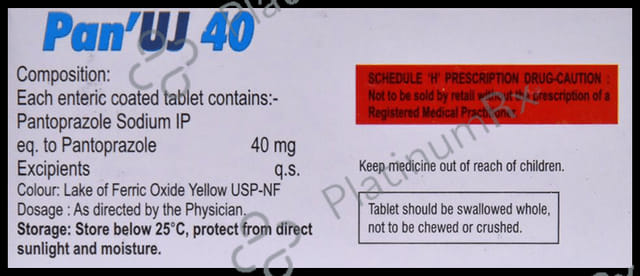 Pan'UJ 40 Tablet