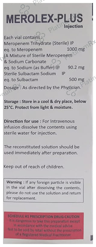 Merolex-Plus Injection