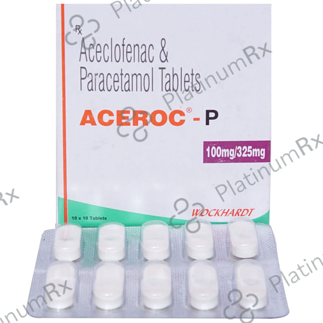Aceroc P 100/325mg Tablet 10s