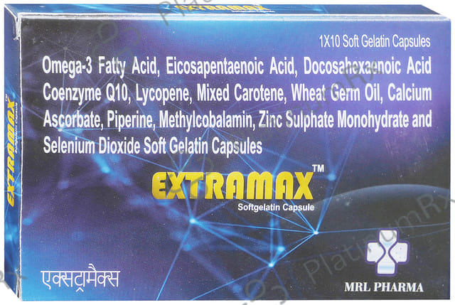 Extramax Soft Gelatin Capsule
