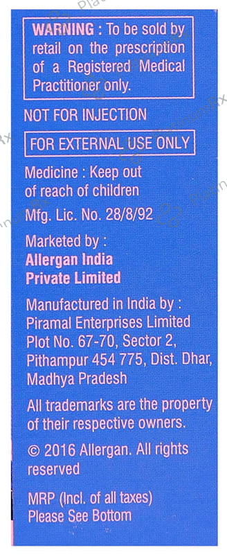 Optive 5mg Eye Drop 10ml