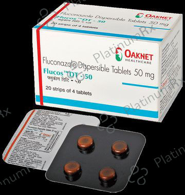 Flucos DT 50mg Tablet 4s