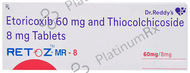 Retoz MR 60/8mg Tablet 10s