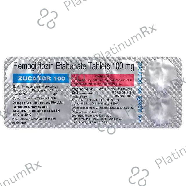 Zucator 100mg Tablet 10s