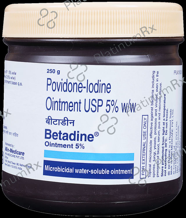 Betadine 5% Ointment 250gm