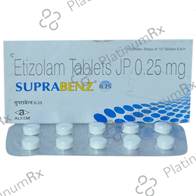 Suprabenz 0.25mg Tablet