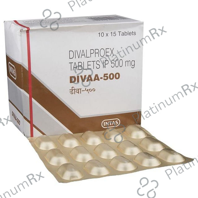 Divaa 500mg Tablet 15s