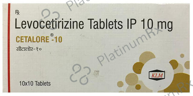 Cetalore 10mg Tablet 10s