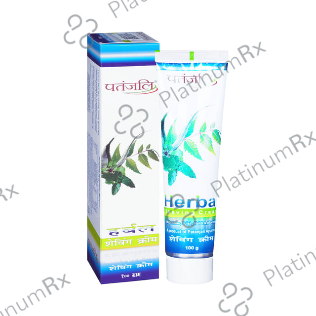 Patanjali Ayurveda Herbal Shaving Cream