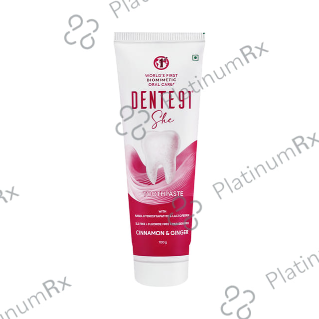 Dente 91 She 100gm Toothpaste 1s