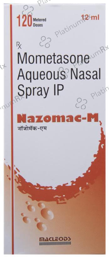 Nazomac M 50mcg Nasal Spray 12ml