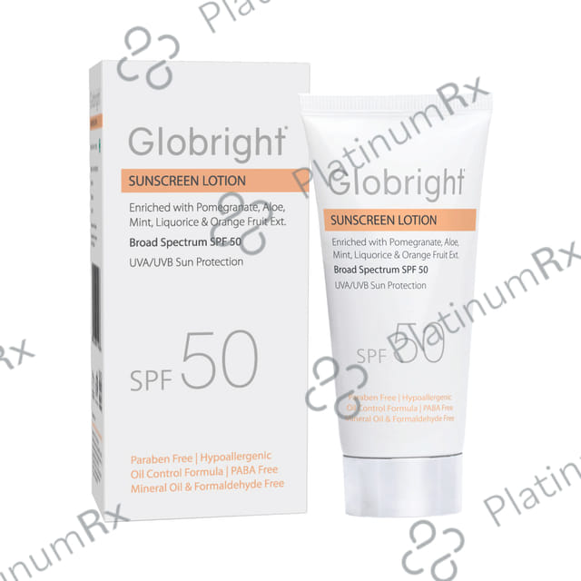 Globright Sunscreen SPF 50 Lotion 50ml