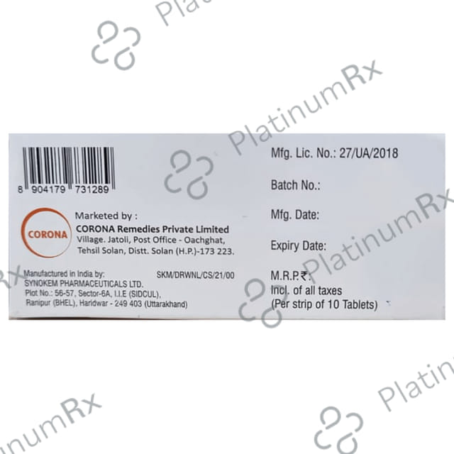 Drownil 20mg Tablet 10s