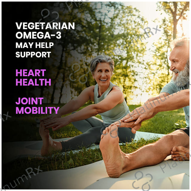 Carbamide Forte Omega 3 Vegetarian Yummy Gummies for Kids & Adults Cranberry
