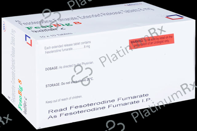 Fesobig 8mg Tablet ER 10s