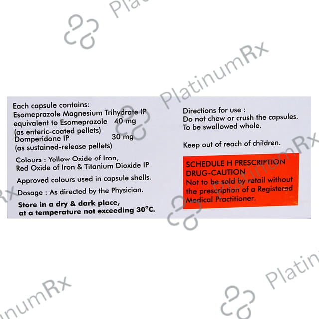 Esofag D 30mg/20mg Capsule