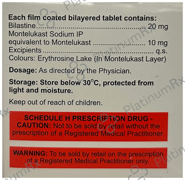 Allerduo 20/10mg Tablet 10s