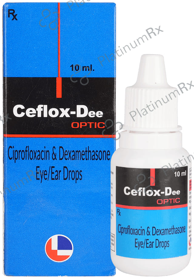 Ceflox Dee Optic Eye/Ear Drop 10ml