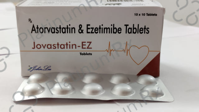 Jovastatin EZ 10/10mg Tablet 10s