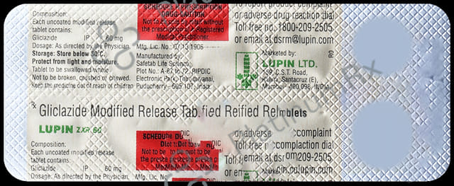 Lupin ZXR 60mg Tablet 10s