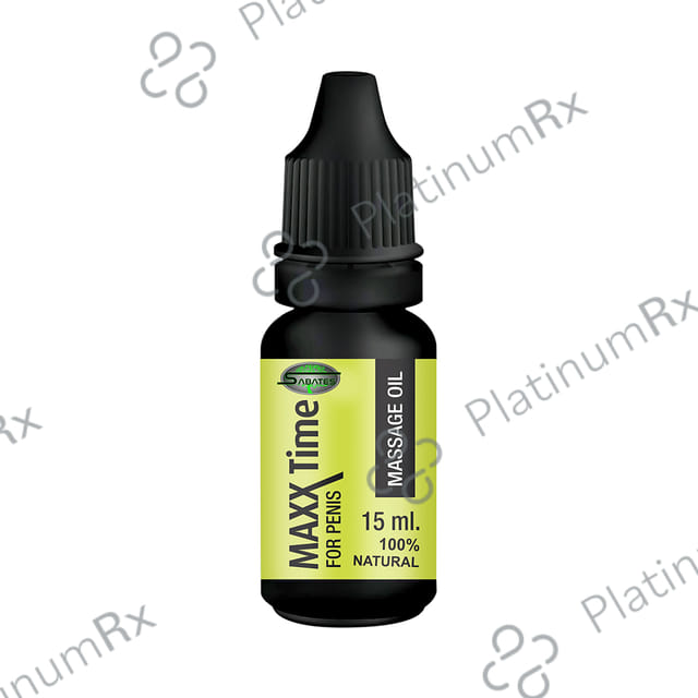 Sabates Maxx Time for Penis Oil