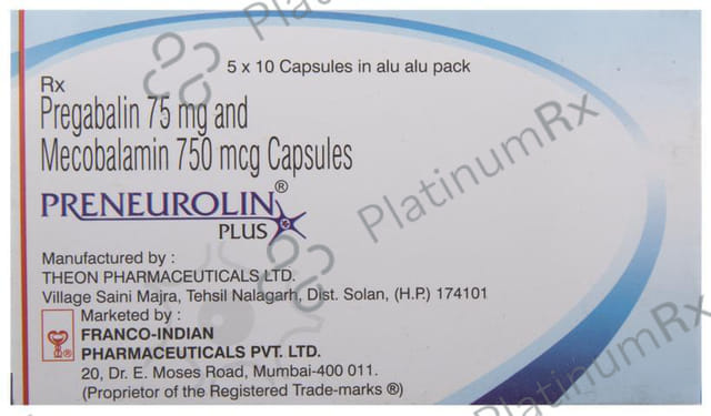 Preneurolin Plus Capsule 10s